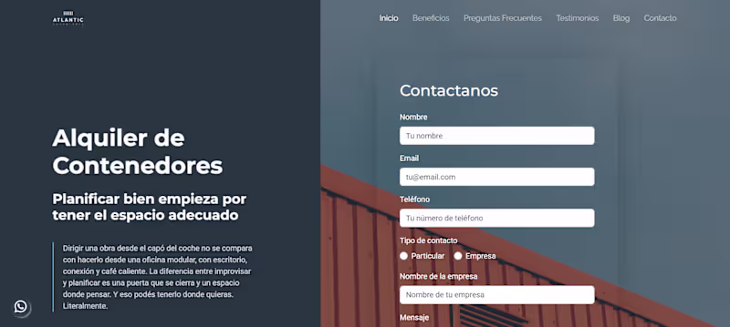 Cover image for 🎨 Nuevo proyecto completado 🚀 En este caso, el cliente ya ...