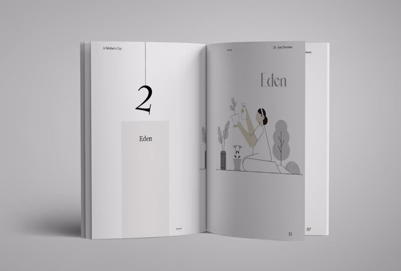 Cover image for Novel/Book cover and Interior Illustration Design