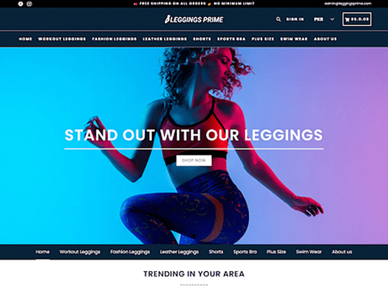 Cover image for Leggings Prime Shopify Store