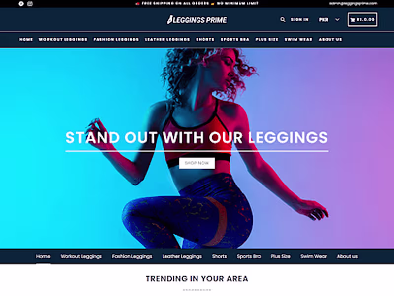 Cover image for Leggings Prime Shopify Store