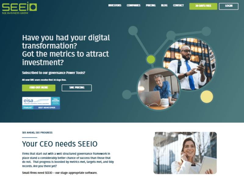 Cover image for SEEIO: See business grow