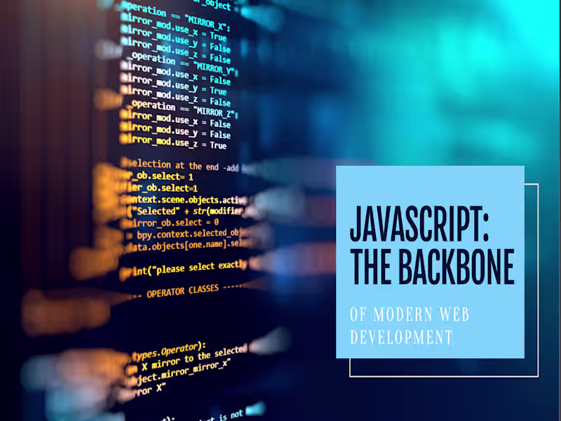 Cover image for Modern JS development