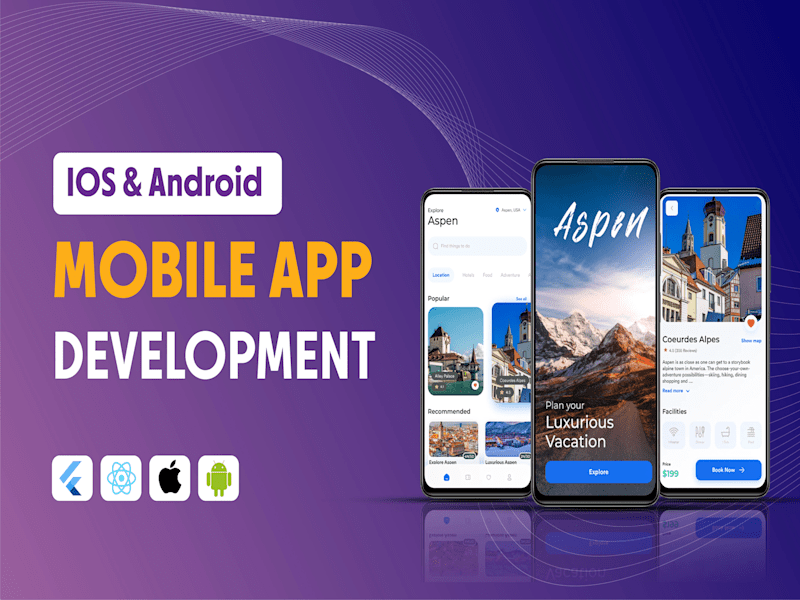 Cover image for Cross-Platform Mobile App Development for iOS & Android