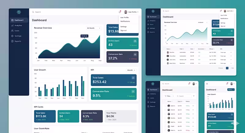 Cover image for React Web Application Development