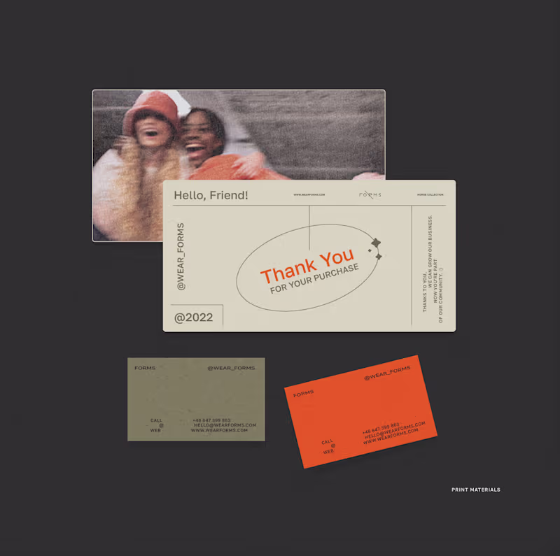 Cover image for FORMS - Visual Brand Identity 
