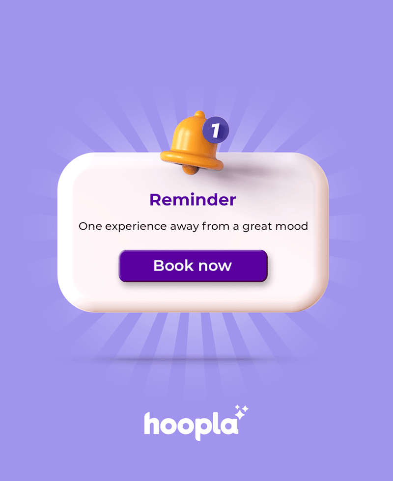 Cover image for Social media content creation and design for Hoopla App