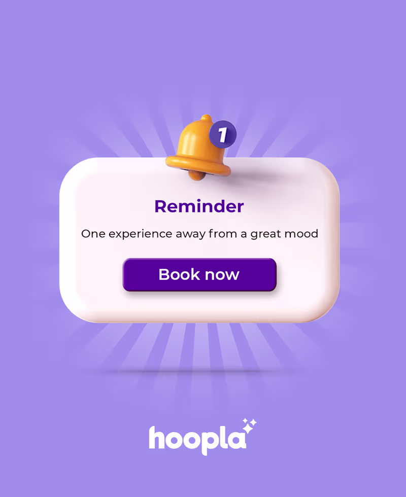 Cover image for Social media content creation and design for Hoopla App