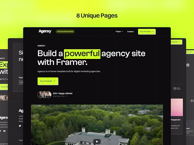 Cover image for Multi-Page Website Design & Development (Framer)