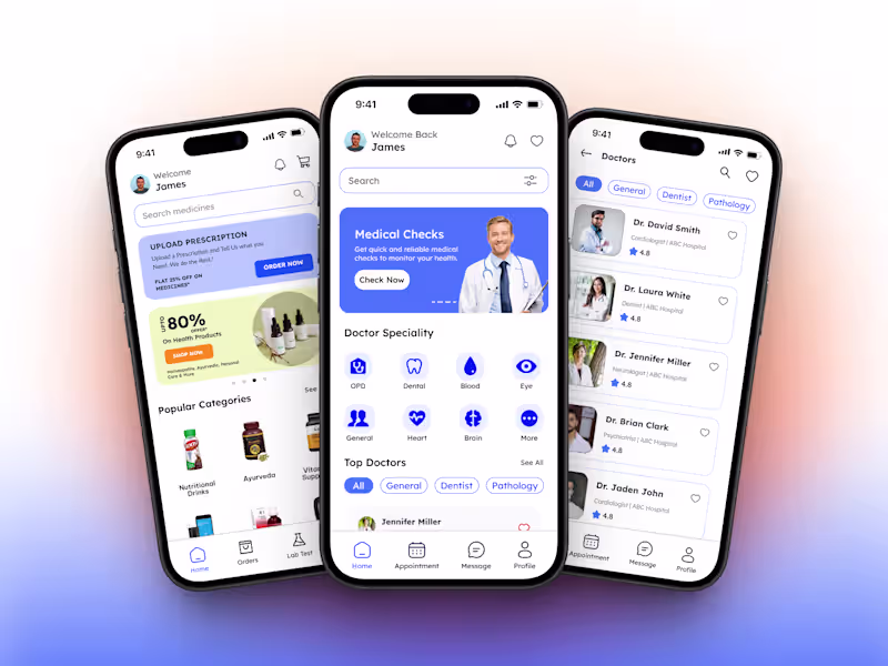 Cover image for MediLink Doctor Consultation App