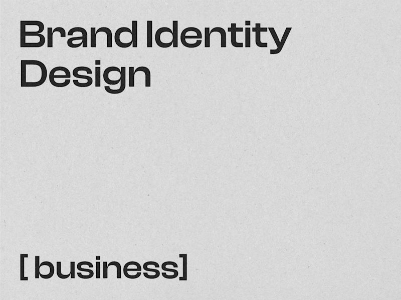 Cover image for 💼 Brand Identity Design | Business