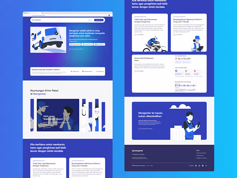 Cover image for Landing Page Design