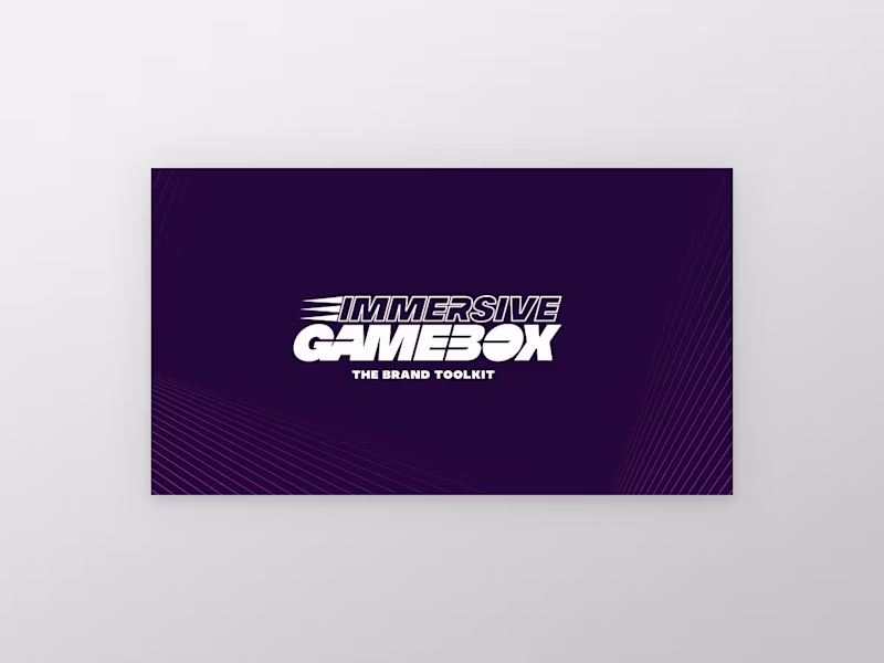 Cover image for Immersive GameBox Branding — Mark J. Morris