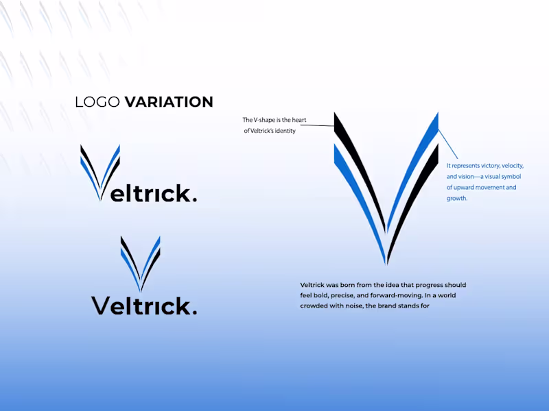 Cover image for Veltrick — Modern Brand Identity & Logo Design