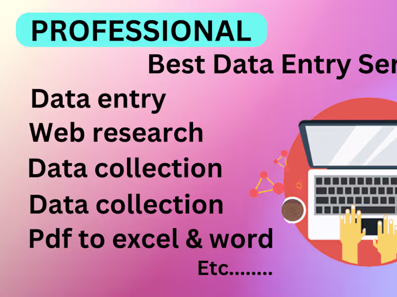 Cover image for Data Entry Services