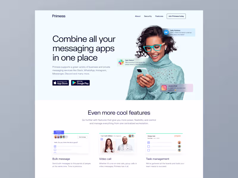 Cover image for Use one app for all your communication services
