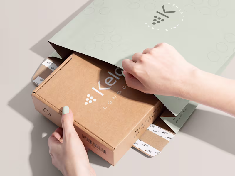 Cover image for Kelo — Wine Brand Identity & Packaging Design