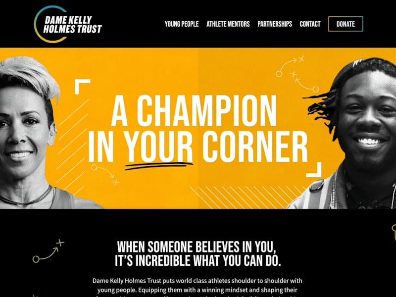 Cover image for Dame Kelly Holmes Trust