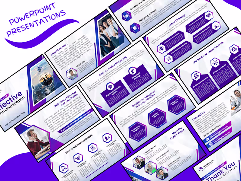 Cover image for I will create modern powerpoint presentation designs for you.