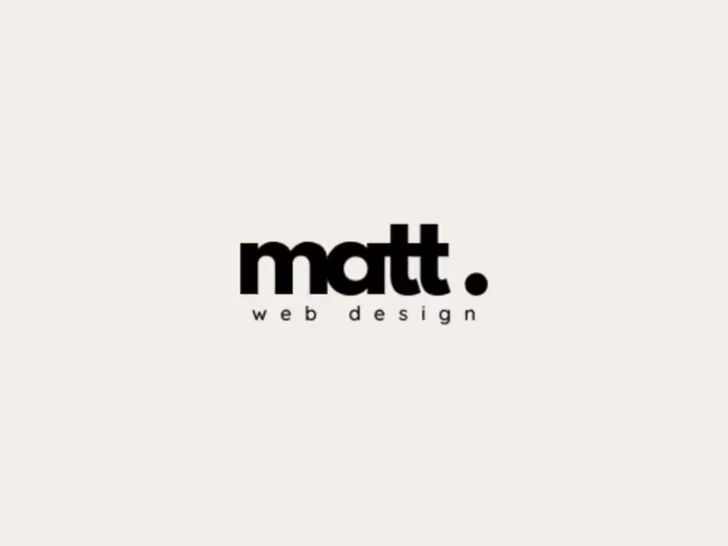 Cover image for Matt. - Web Design