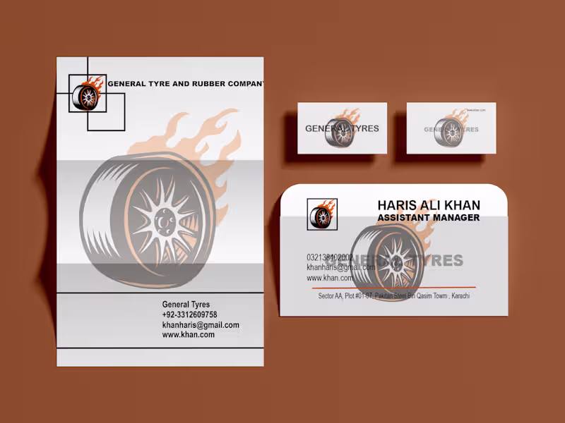 Cover image for I will do business card design letterhead and stationery
