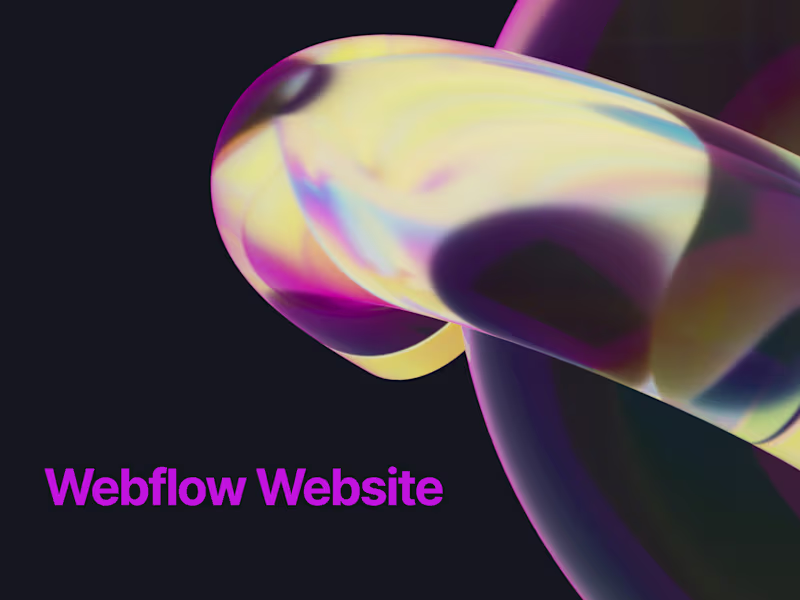 Cover image for Webflow Website (3-5 page)

