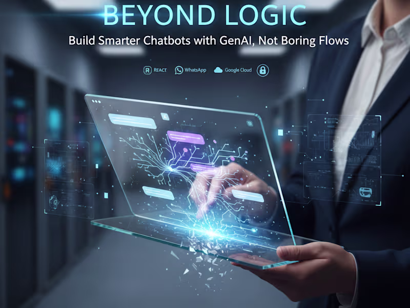 Cover image for Building Smarter Chatbots with GenAI, Not Boring Flows