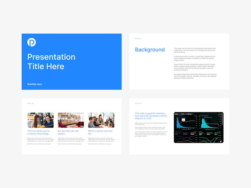 Cover image for Presentation Template 