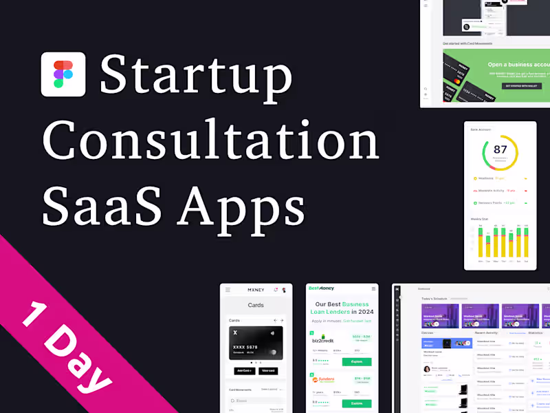Cover image for Startup Consultation | Ui/Ux Discovery Research Phase