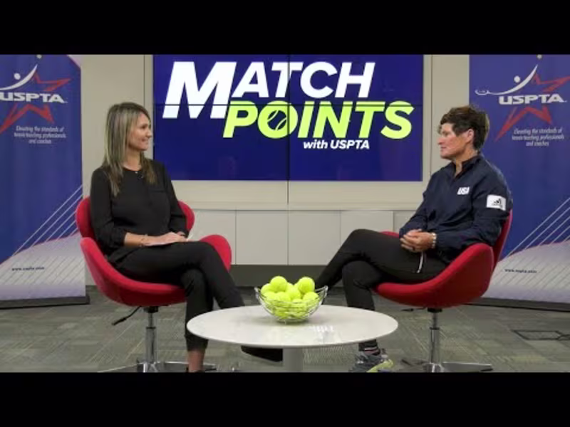 Cover image for Ep. 5: Match Points with USPTA – Player Development and Parent …