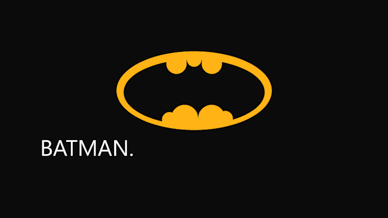 Cover image for Batman Logo.
