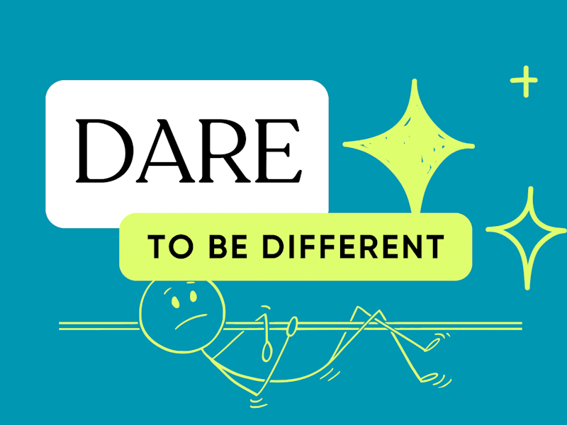 Cover image for to be different