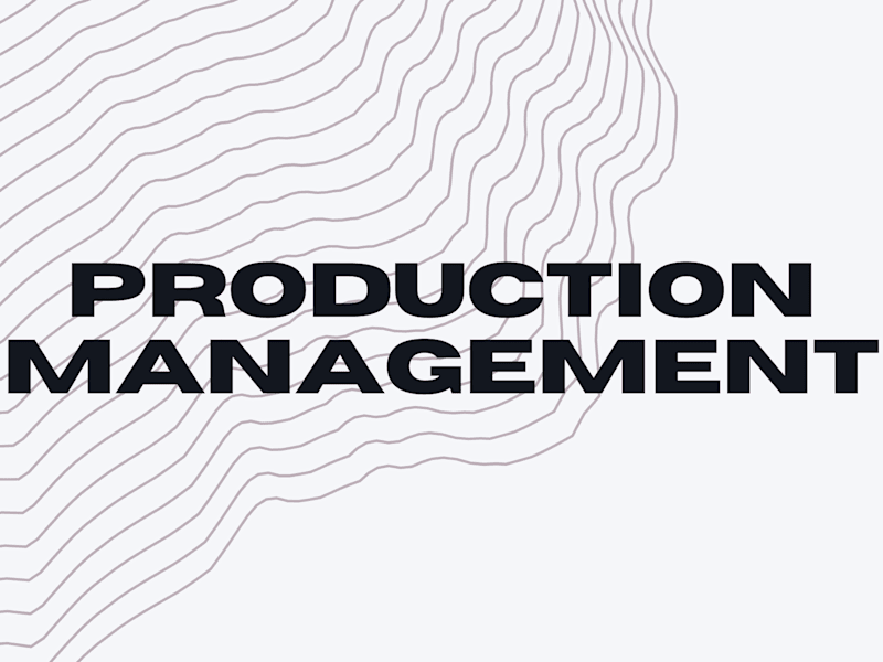 Cover image for Production Management