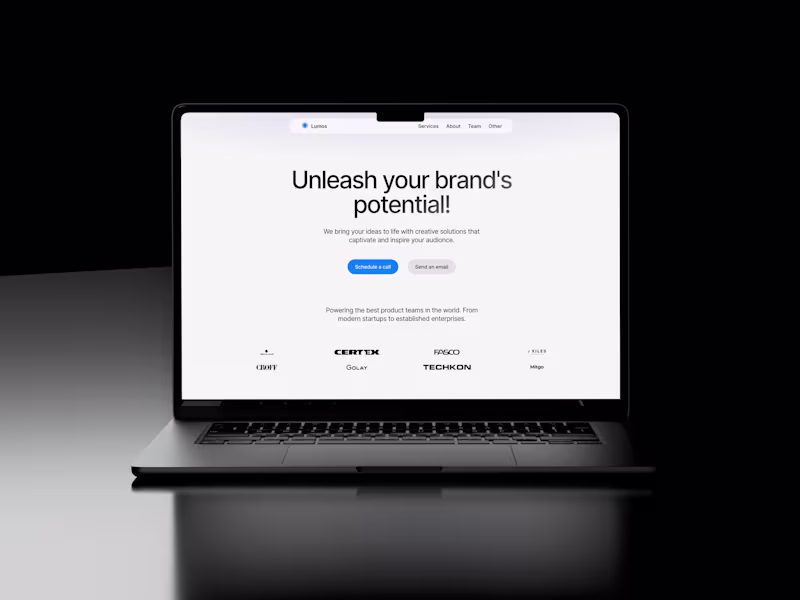 Cover image for Webflow Onepager