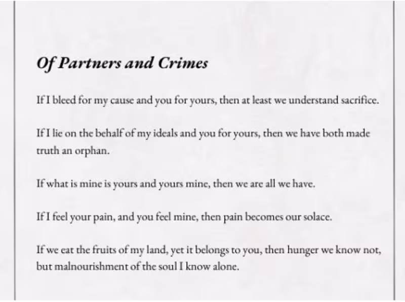 Cover image for Sample poem showing range of