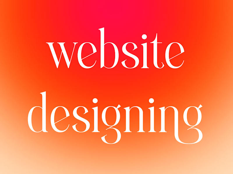 Cover image for Website Design (with front end development)
