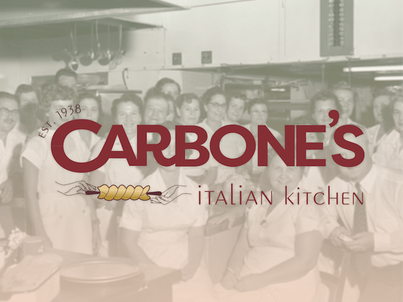 Cover image for Carbone's Italian Kitchen - Logo & Branding