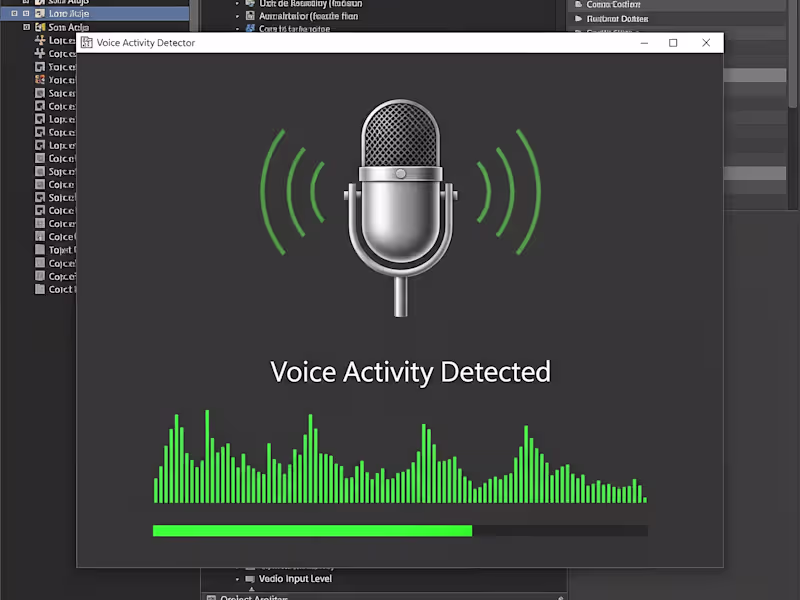 Cover image for Voice Activity Detector Setup in Unity