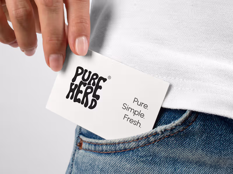 Cover image for Pureherd | Milk Brand - Brand Identity & Packaging