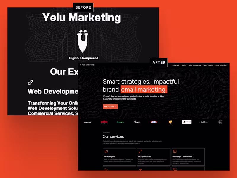 Cover image for A fresh marketing site for a marketing agency.