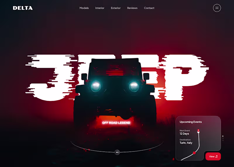 Cover image for Delta Car - Jeep Hero (Freebie)