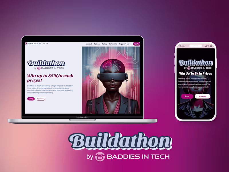 Cover image for Buildathon by Baddies in Tech