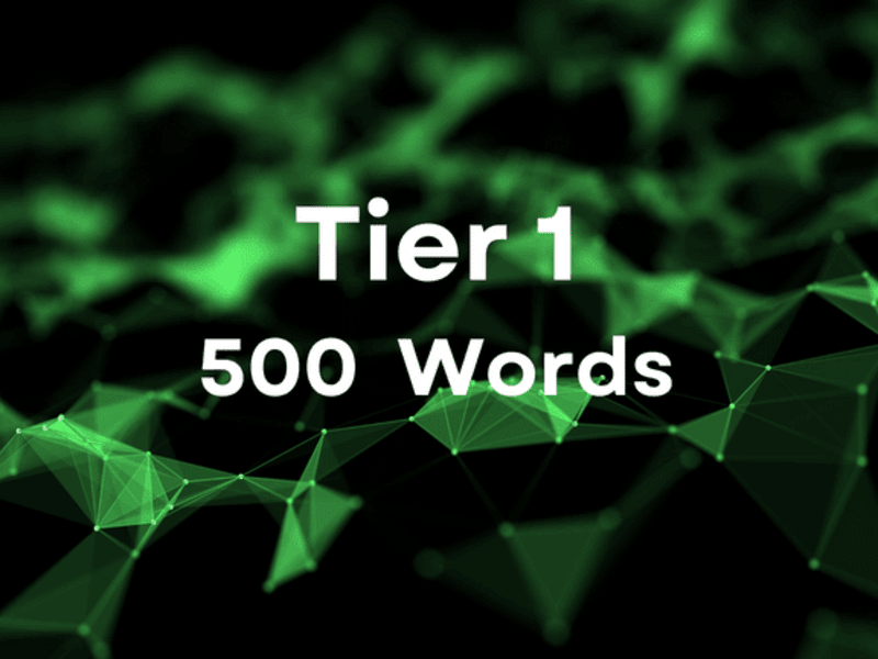 Cover image for 500 words / 1 day delivery