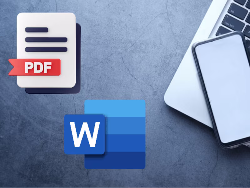 Cover image for Convert texts from PDF to Word in a professional way 