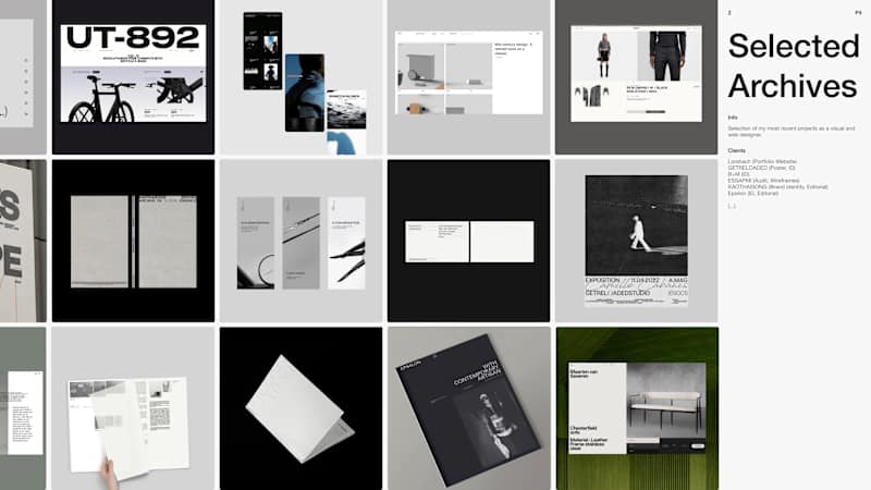 Cover image for Selected Archive