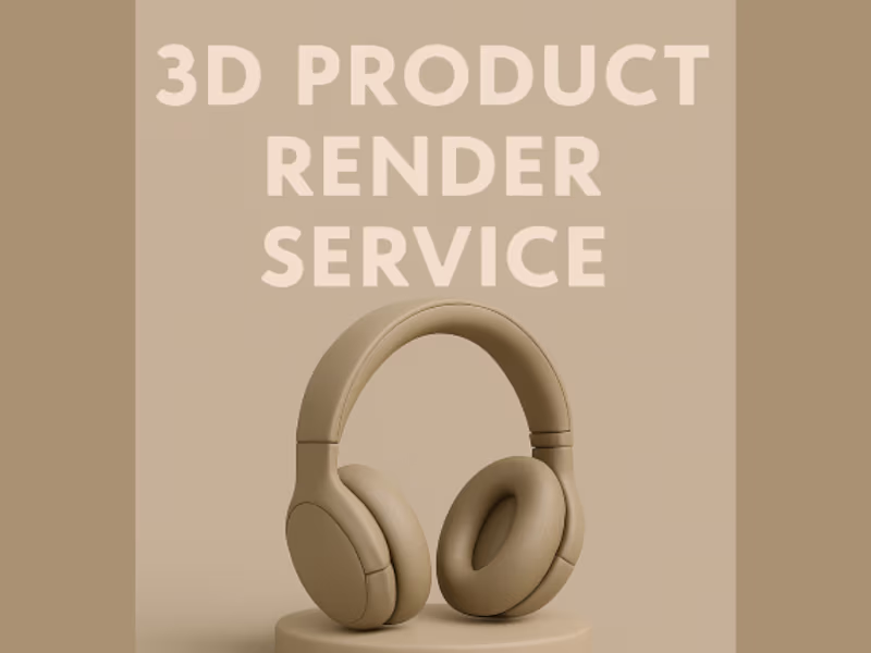 Cover image for 3D Product Visualization – Modeling & Photorealistic Renders