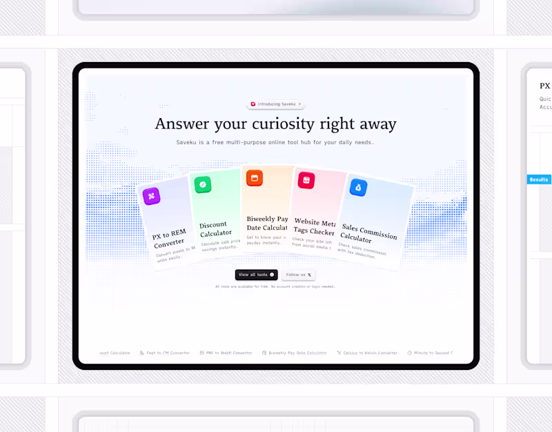 Cover image for New year, new design. Saveku (https://saveku.com) website's ...