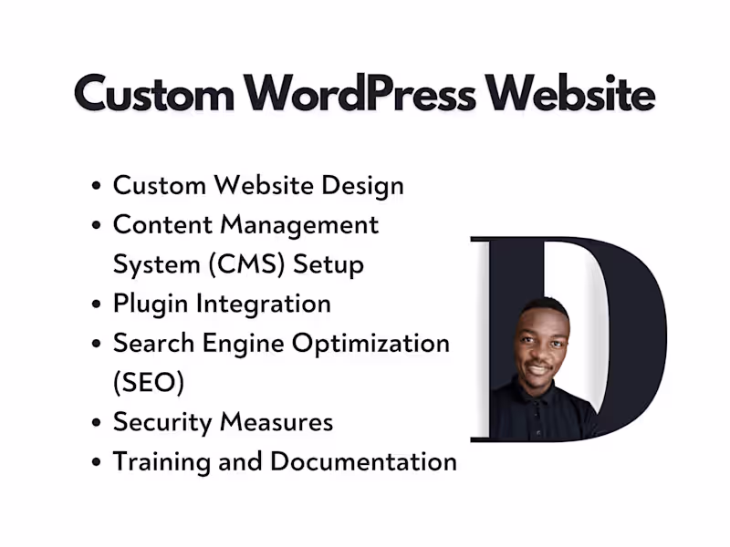 Cover image for Custom WordPress Website
