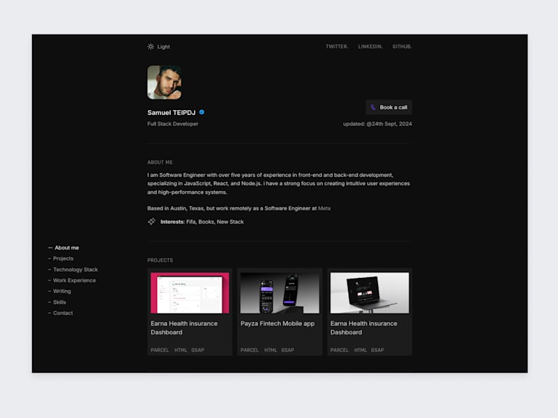 Cover image for Skillsnap Developer Resume Project - Figma to Framer Development