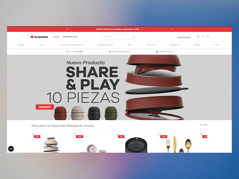 Cover image for Custom Shopify Theme for Kitchen Appliance Brand