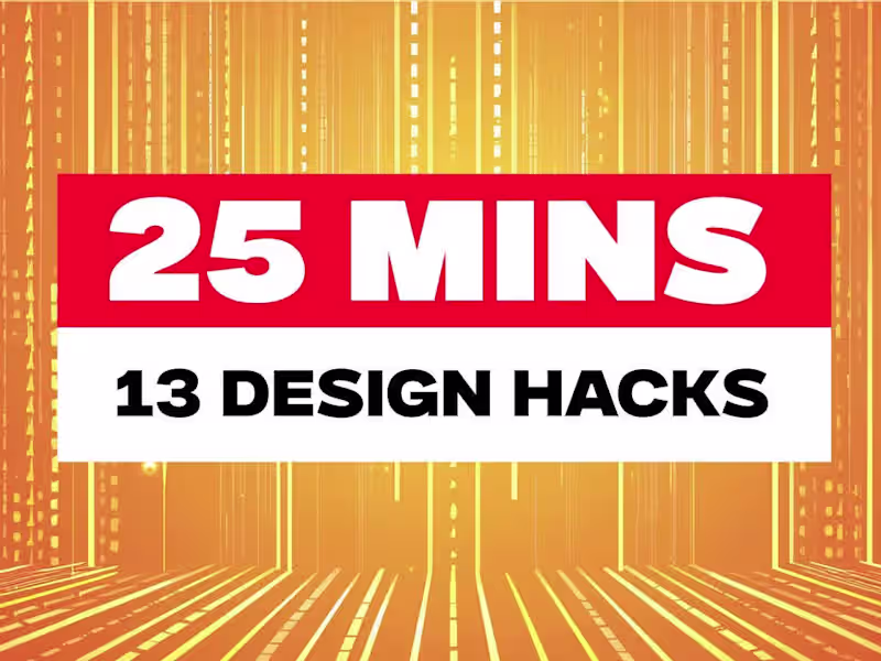 Cover image for 25 Minutes Of The BEST Graphic Design Hacks & Tips! - YouTube